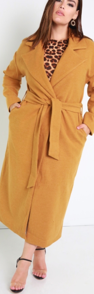 BNWT 2X Rebdolls In General Belted Wool Coat